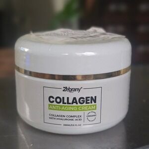 Zebrany Collagen Anti-Aging Cream with Hyaluronic Acid 3.5 oz